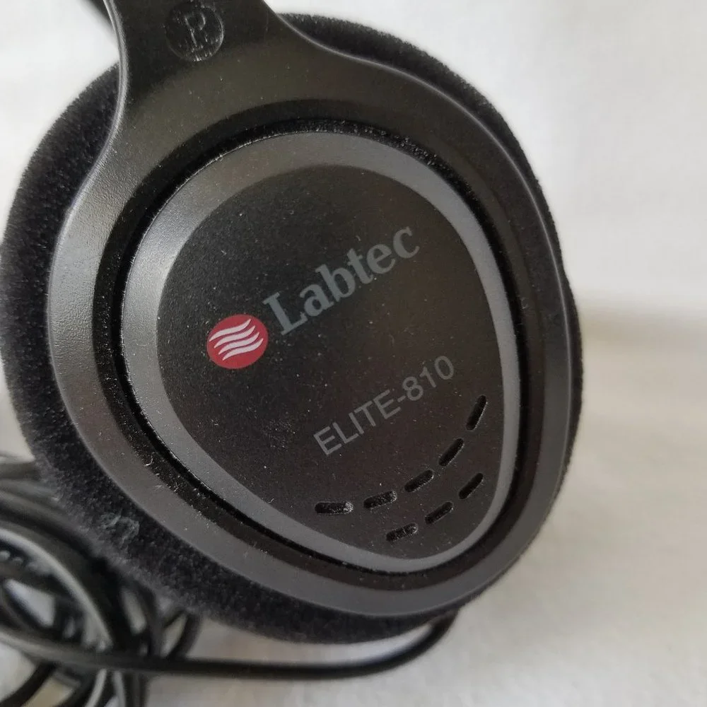 Labtec Elite 810 High Performance Headphones EUC